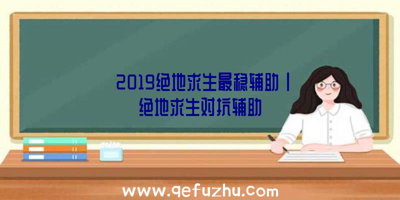 「2019绝地求生最稳辅助」|绝地求生对抗辅助